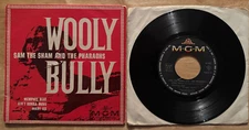 45 7" FRENCH EP SAM THE SHAM & THE PHARAOHS WOOLY BULLY