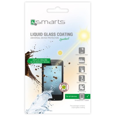 Universal Nanobeschichtung Liquid Glass + Poliertuch für Smartphones & Wearables
