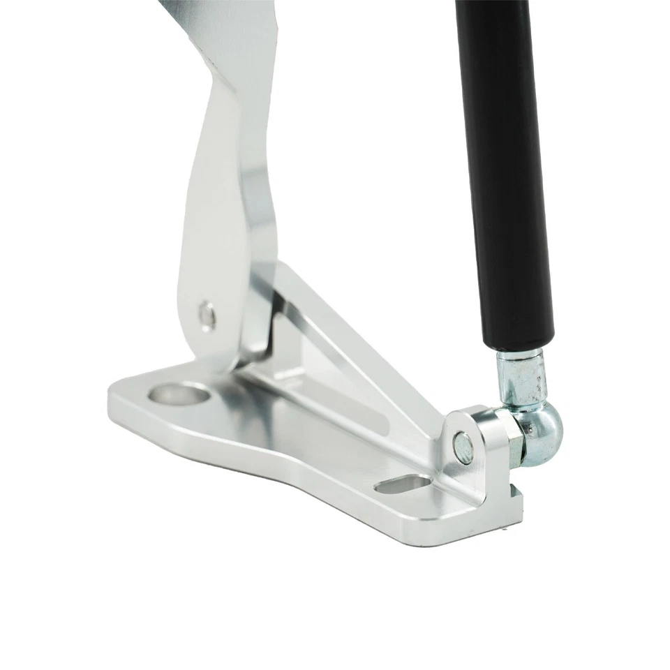 Billet Aluminum Gas Hood Hinge Latch Support For Honda Civic CRX 88-91 EF - Image 2 of 4