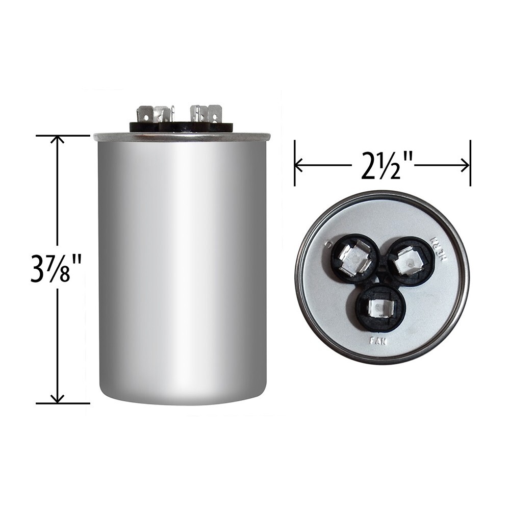 45+5 MFD x 440 Run Capacitor # 810P4505H44P37A5X | eBay