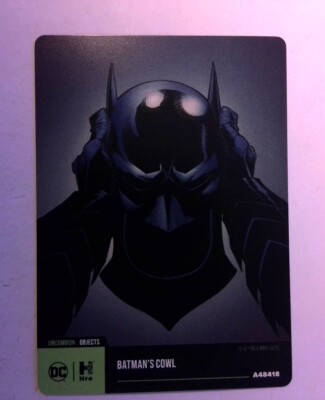 Batman's Cowl A48418, DC, Chapter 4, Physical Copy Only