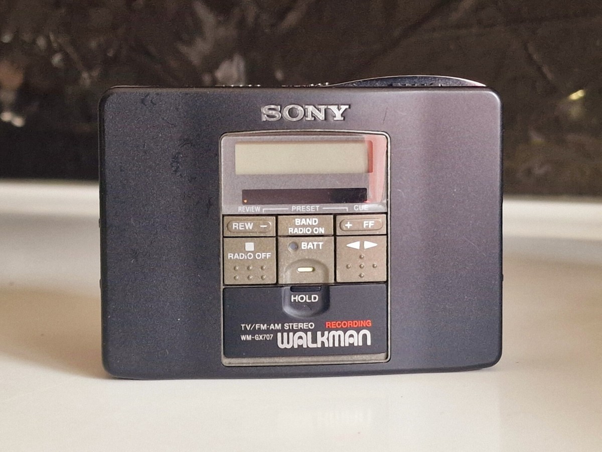 睡眠時間 [856W] SONY WALKMAN WM-GX707 カセットプレーヤー