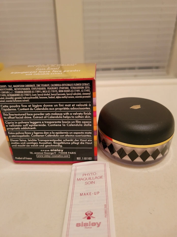 NIB Sisley Poudre Transparente Loose Face Powder #2 Rose Orient -17G/0.59Oz - Image 3 of 4