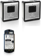 Wireless Wave to Open Switch Touchless Compatible for Door Opener and Receiver