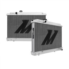 Mishimoto Performance Aluminum Radiator Fits Toyota Supra 1986-1992 Silver