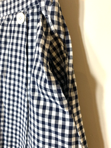 Collections Etc. Skirt Skort Womens Large Gingham Check 100% Cotton Faux Wrap - Picture 8 of 13