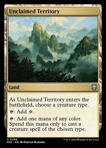 Unclaimed Territory 0399 Non Foil Uncommon Modern Horizons 3 MTG NM