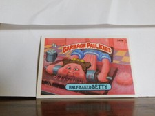 GARBAGE PAIL KIDS SERIES 8 1987 HALF BAKED BETTY
