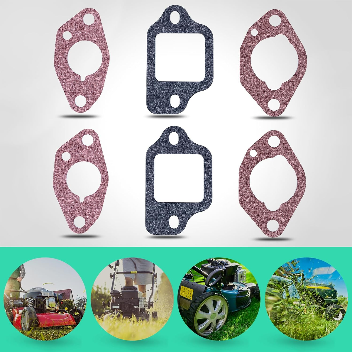 Guarnizione Carburatore Per Tosaerba Honda GCV135, GCV160, GCV190 - Ricambio Compatibile Con Modelli HRS216, HRT216, Ecc. - Foto 8