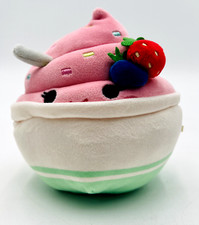 Squishmallow Plush Food Angelica the Frozen Yogurt 5 " Soft Scented Toy Lovey