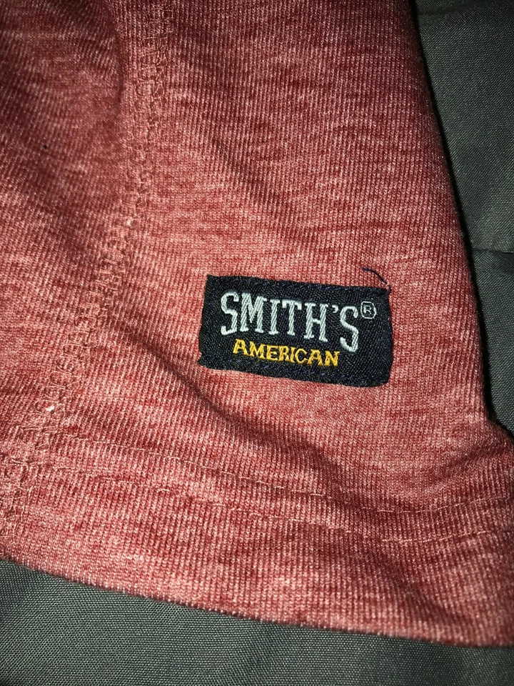 Camiseta Smith's Workwear vermelha GG extra grande confortável - Imagem 2 de 3