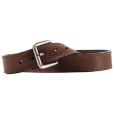 Ariat Men's Brown Triple Stitch Leather Belt A10004631