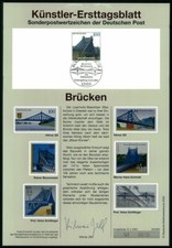 BRD K&Uuml;NSTLER-ETB 2000/20 2109 BR&Uuml;CKEN ELBBR&Uuml;CKE DRESDEN