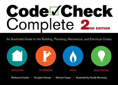 CODE CHECK COMPLETE 2ND EDITION: AN ILLUSTRATED GUIDE TO By Redwood Kardon NEW