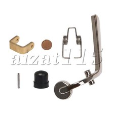 Trombone Water Key Repair Set Valves Spring Cork Pad Foot Pier for Alto/Tenor
