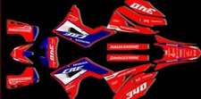 2021-2024 CRF 450 RL RACE SERIES Red  Graphics Kit Compatible with Honda