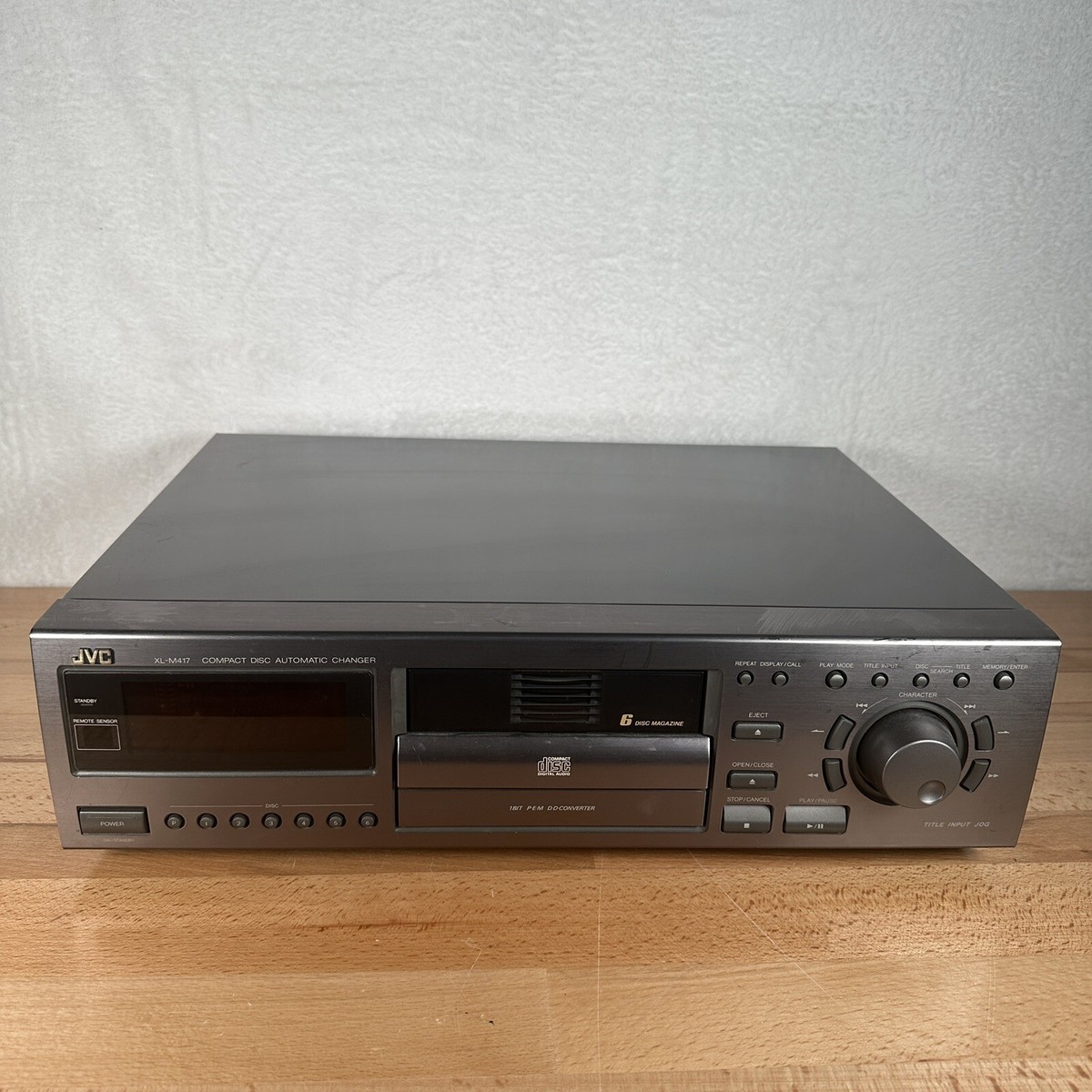 JVC XL-M417 CD PLAYER 6 DISC CHANGER - AS-IS FOR PARTS | eBay