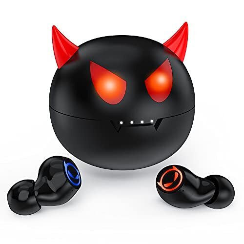 Bluetooth 5.1 Wireless Earbuds, IPX5 Waterproof Stereo Wireless B29 Black