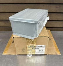 Wiegmann B080603CH Carbon Steel Electrical Enclosure 8"x6"x3.5" - New