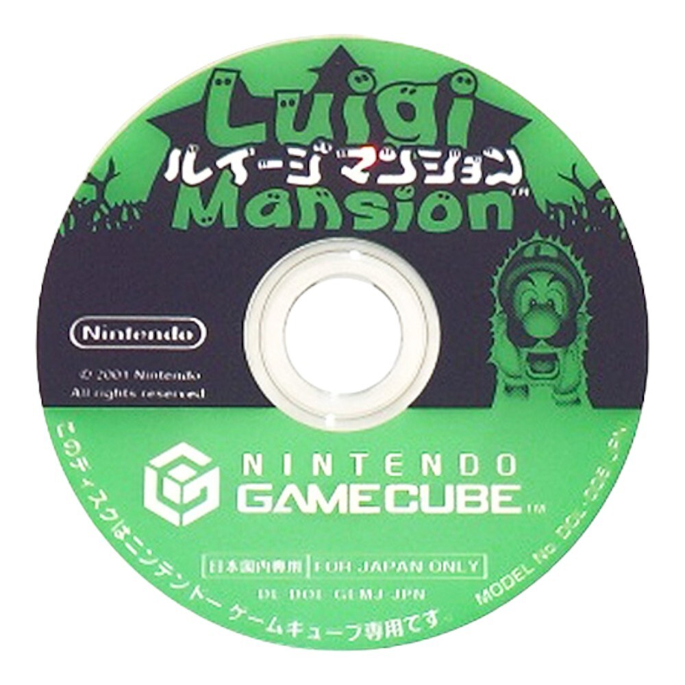 Disc Only No case] Luigi's Mansion Nintendo GameCube