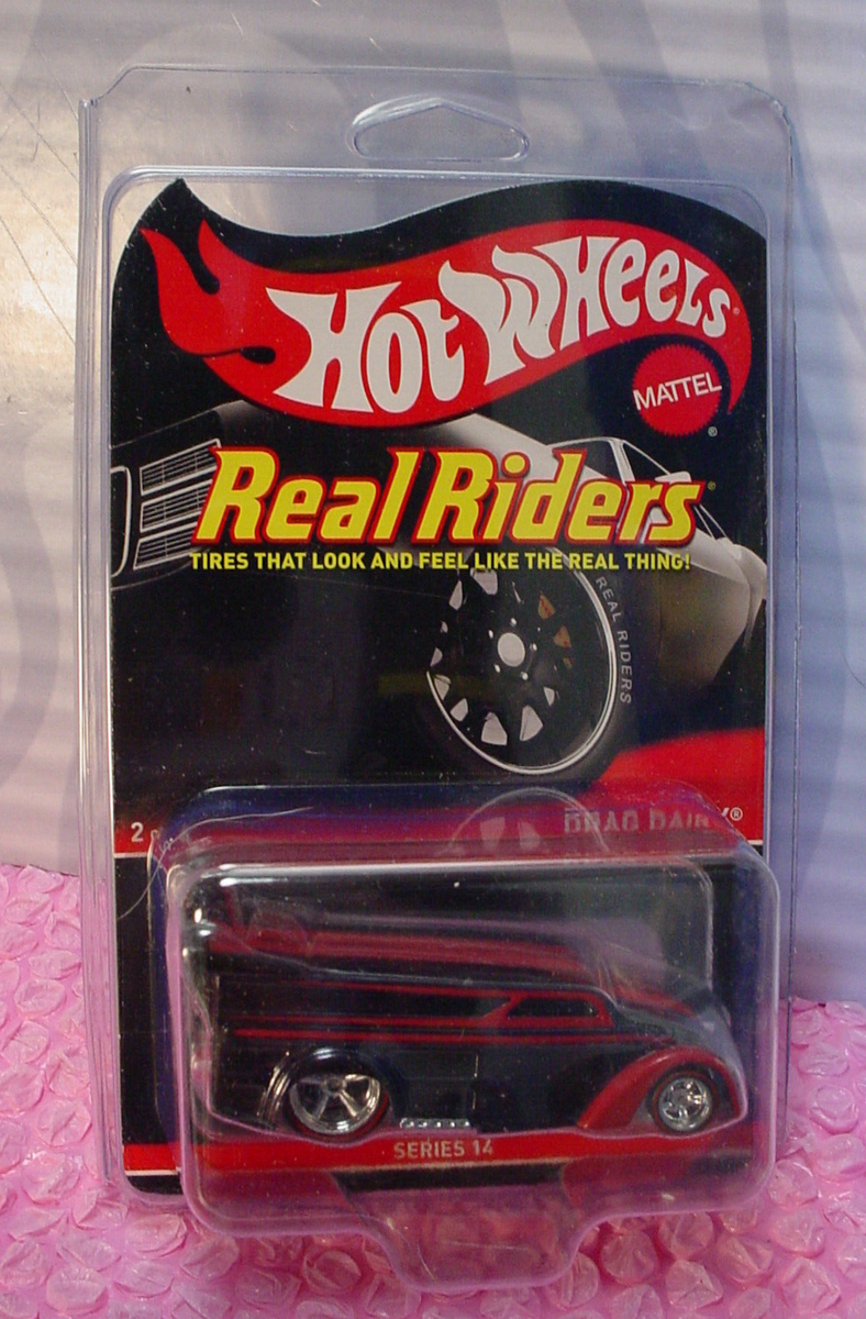2016 RLC Hot Wheels Real Riders DRAG DAIRY ☆black;red line