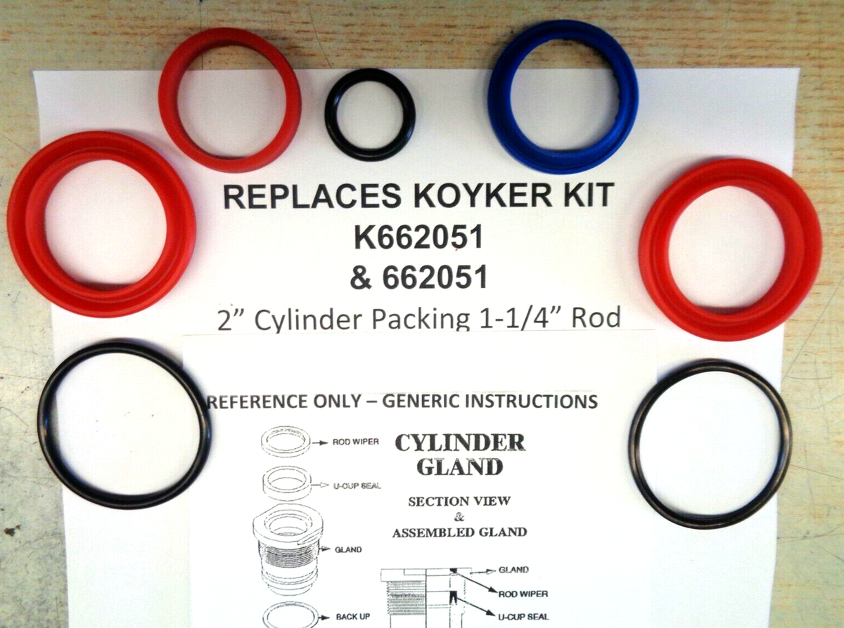 吉光窯 kikko Crack Cylinder Short Line Parts Koyker Cylinder Gland Kits Parts for Koyker