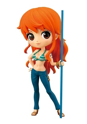 Q Posket One Piece Nami Figure Special Color Ver Banpresto Qposket From Japan Ebay