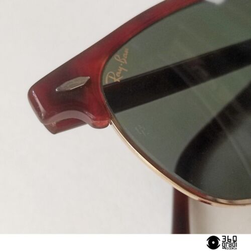 Ray-ban B&L USA "Clubmaster" braun Sonnenbrille Vintage 1980s (medium) - Bild 4 von 8