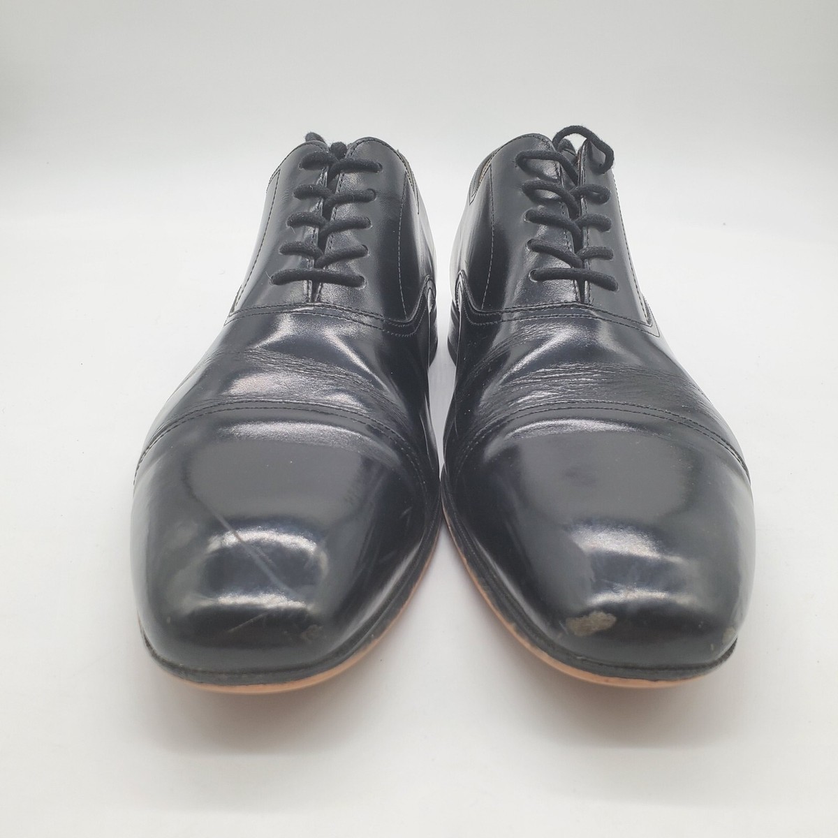 Florsheim Mens Size 13 3E Corbetta Cap Toe Oxford Black Leather Florsheim Men main image 3