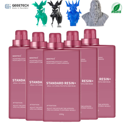 GEEETECH LCD 3D Printer Standard Resin 405nm Photopolymer Resin Consumables