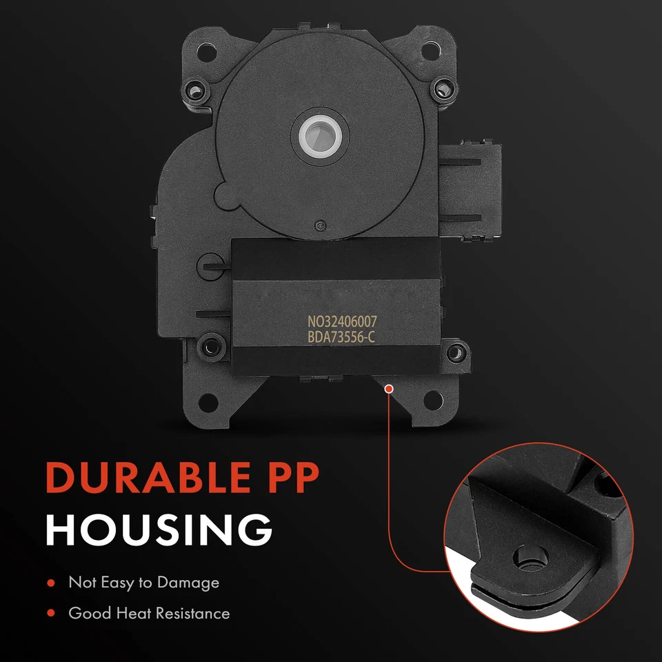 Atuador de porta de mistura HVAC lateral de passageiro para Honda Accord 08-11 Acura TSX 09-14 - Imagem 2 de 4