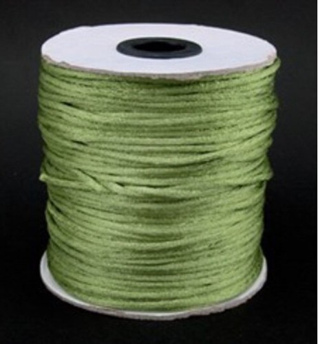 2mm Satin Rattail Cord Shamballa Nylon Macrame Kumihimo Beading String Thread - Picture 29 of 29