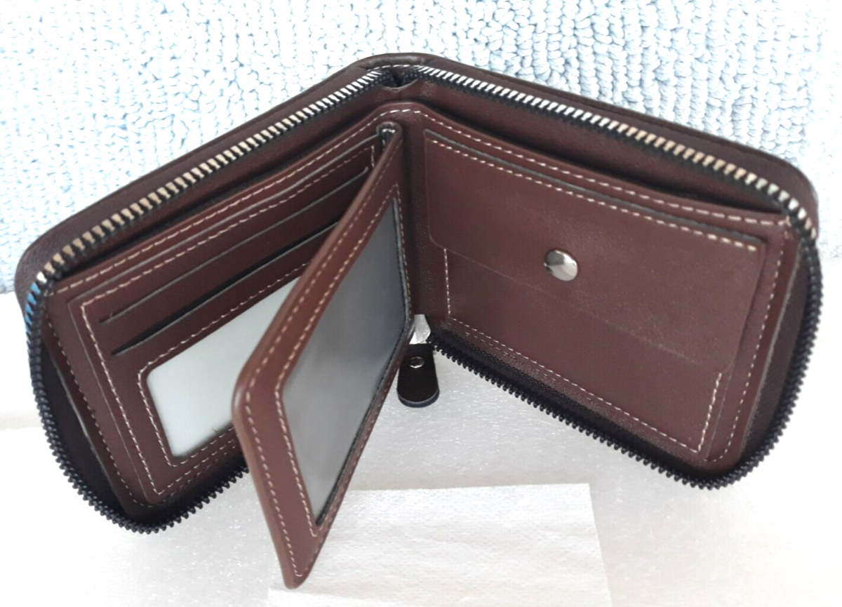 折りたたみ財布 you a use Roto wallet Tan brown(fullup) VISCONTI Burnished Tan Leather Wallet - Handmade Wallet With