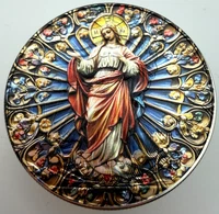 Mother Mary - American Silver Eagle 1oz. .999 Silver Dollar Christian Coin