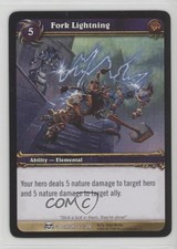 2009 World of Warcraft TCG: Blood of Gladiators Forked Lightning #63