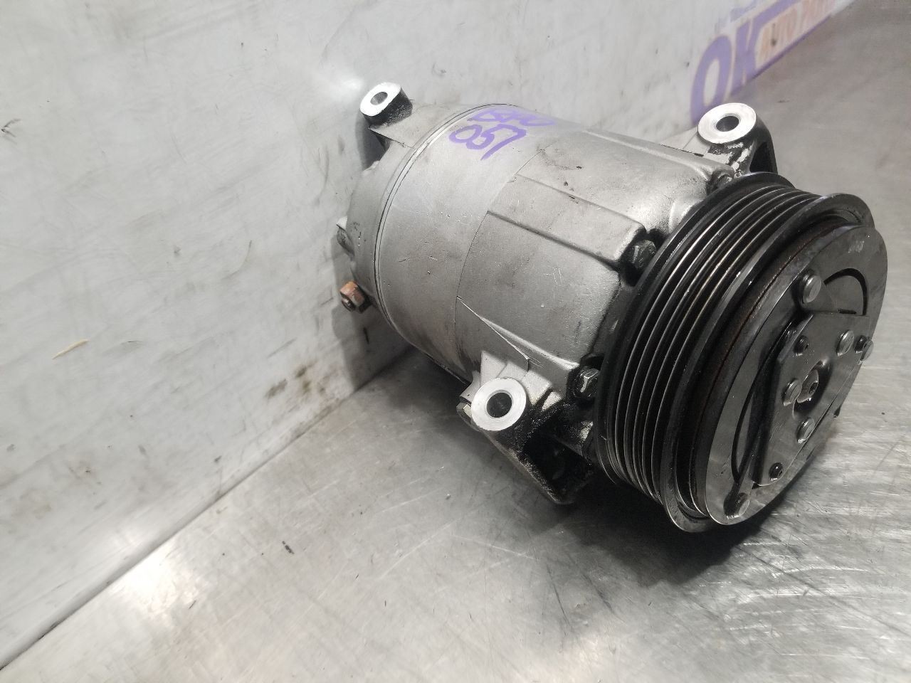 14 2014 MASERATI GHIBLI SQ4 3.0L AC COMPRESSOR