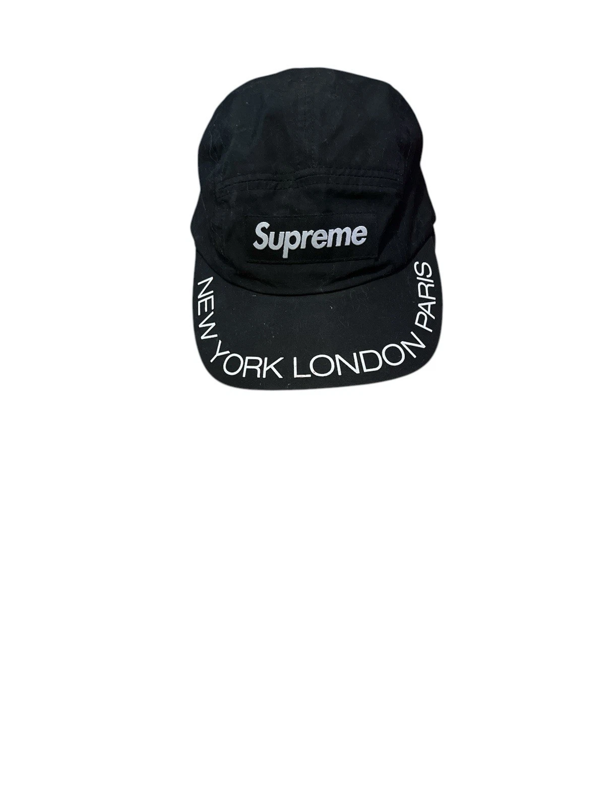 chapeau noir suprême Ny London Paris