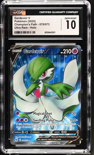 Gardevoir V graded CGC 10 for sale on eBay