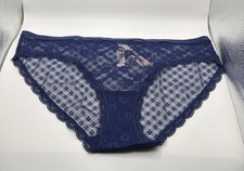 NWT Victoria  s Secret Lace Bikini Brief  Underwear - L