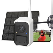 Smart Bird Feeder Camera with Solar Power, AI Species Identification, Instant