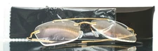 SILHOUETTE 23kt Gold Plated 5558 LA 7520 Gold Mens Eyeglasses 56-17-145 B:45