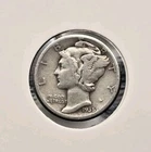 1935-P Mercury Dime 90% Silver US Mint Philadelphia