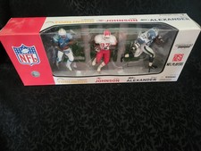 NEW McFarlane Elite Running Backs  3 Pack Johnson, Alexander, Tomlinson Figure