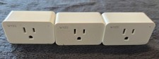 Lot of 3 Wyze Smart WiFi Electric Outlet Plug...