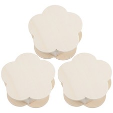  3 Pcs Decorative Storage Boxes with Lids Pretty Rectangle Wooden Case