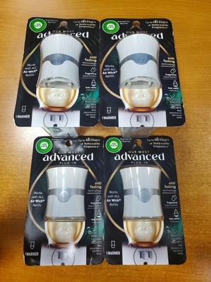 4 Pack: Air Wick Advanced Plug-in Scented Oil Warmer Unit (3792) E7C