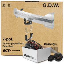 Für VW Golf 8 FH Typ CD1/DA1 G.D.W. Anhängerkupplung abnehmbar & 7poliger E-Satz
