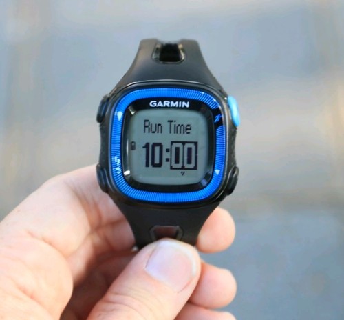 Garmin Forerunner 15 GPS Fitness Running Watch In Black/Blue - Picture 23 of 24
