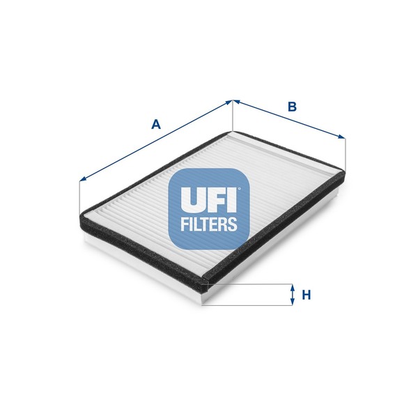 UFI Innenraumfilter 53.033.00 Partikelfilter FüR Multipla Fiat VAN 186AXC1A 100-image