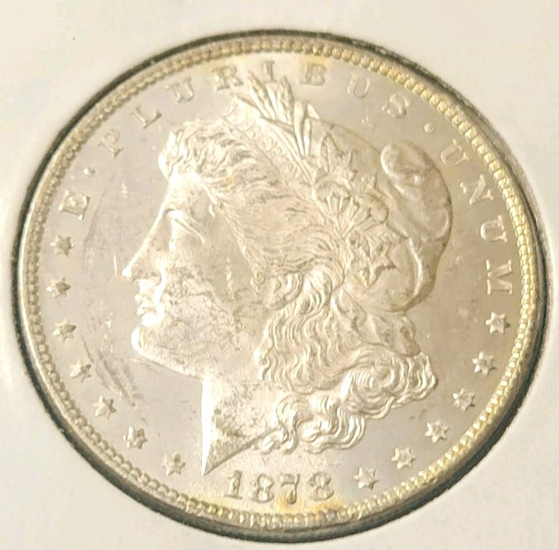 1878 7TF REV OF 79 MORGAN DOLLAR BU/MS CONDITION-NICE EYE APPEAL!